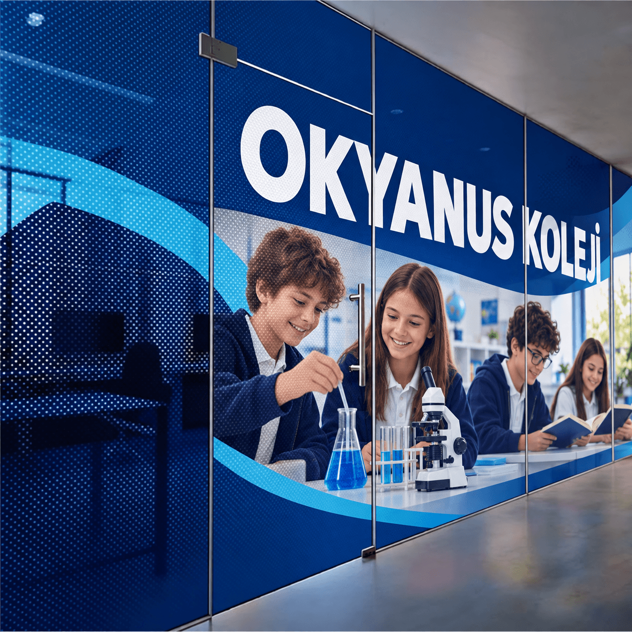 One Way Vision Baskı